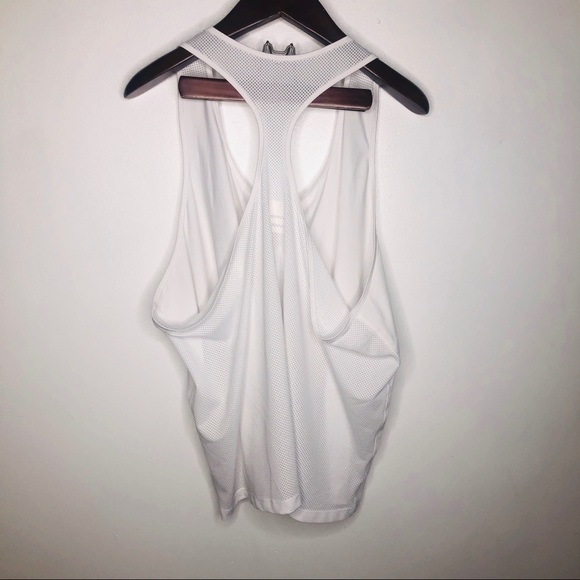 ASOS Curve White Racerback Tank Top Workout 22 - Picture 6 of 6